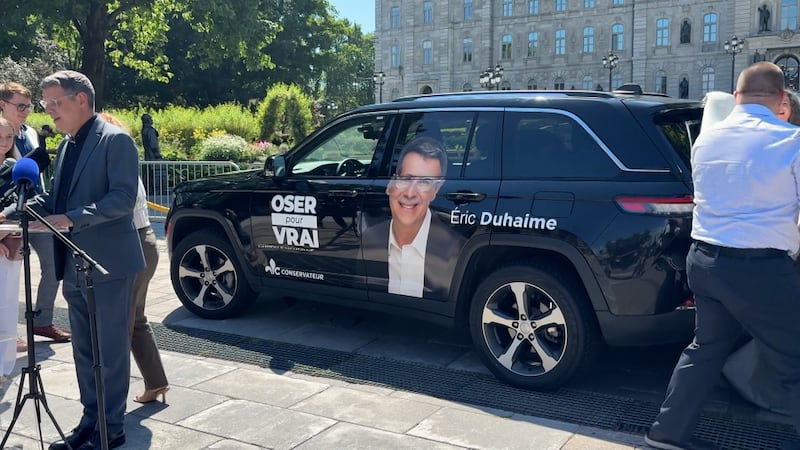 «Oser pour vrai»: le slogan électoral de Duhaime et du PCQ