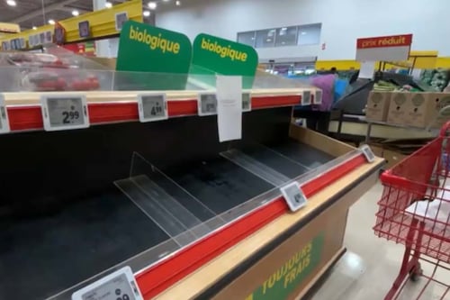 Tablettes complètement vides chez Metro et Super C: les impacts pour les consommateurs