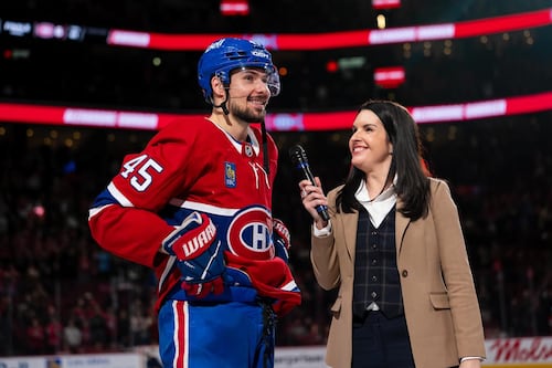 Une première femme à l’animation des matchs des Canadiens à RDS: Andrée-Anne Barbeau succédera à Alain Crête