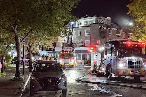 Un incendie éclate dans un immeuble de Côte-des-Neiges—Notre-Dame-de-Grâce