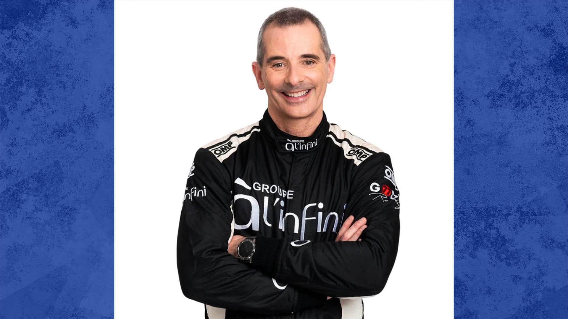 Le coureur automobile et expert en sécurité routière, Bertrand Godin.