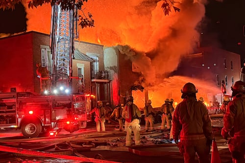 Explosion et incendie dans un immeuble à logements de Parc-Extension
