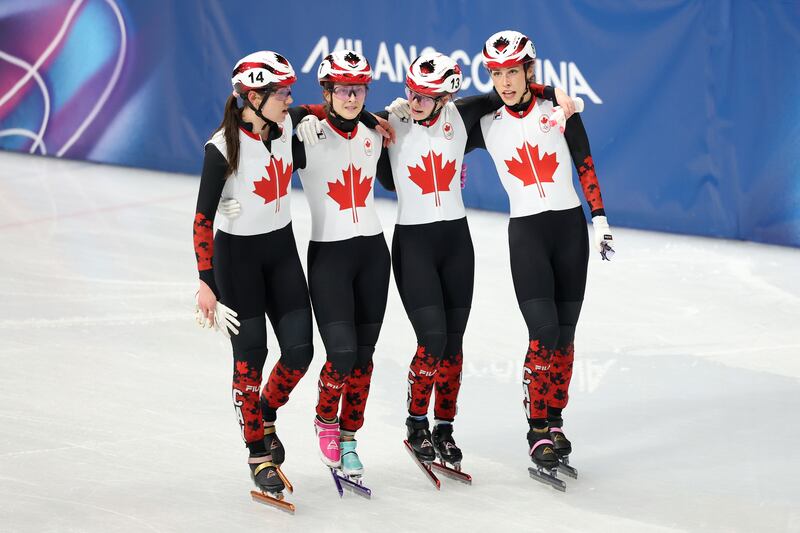 Courtney Sarault, Danaé Blais, Kim Boutin et Florence Brunelle