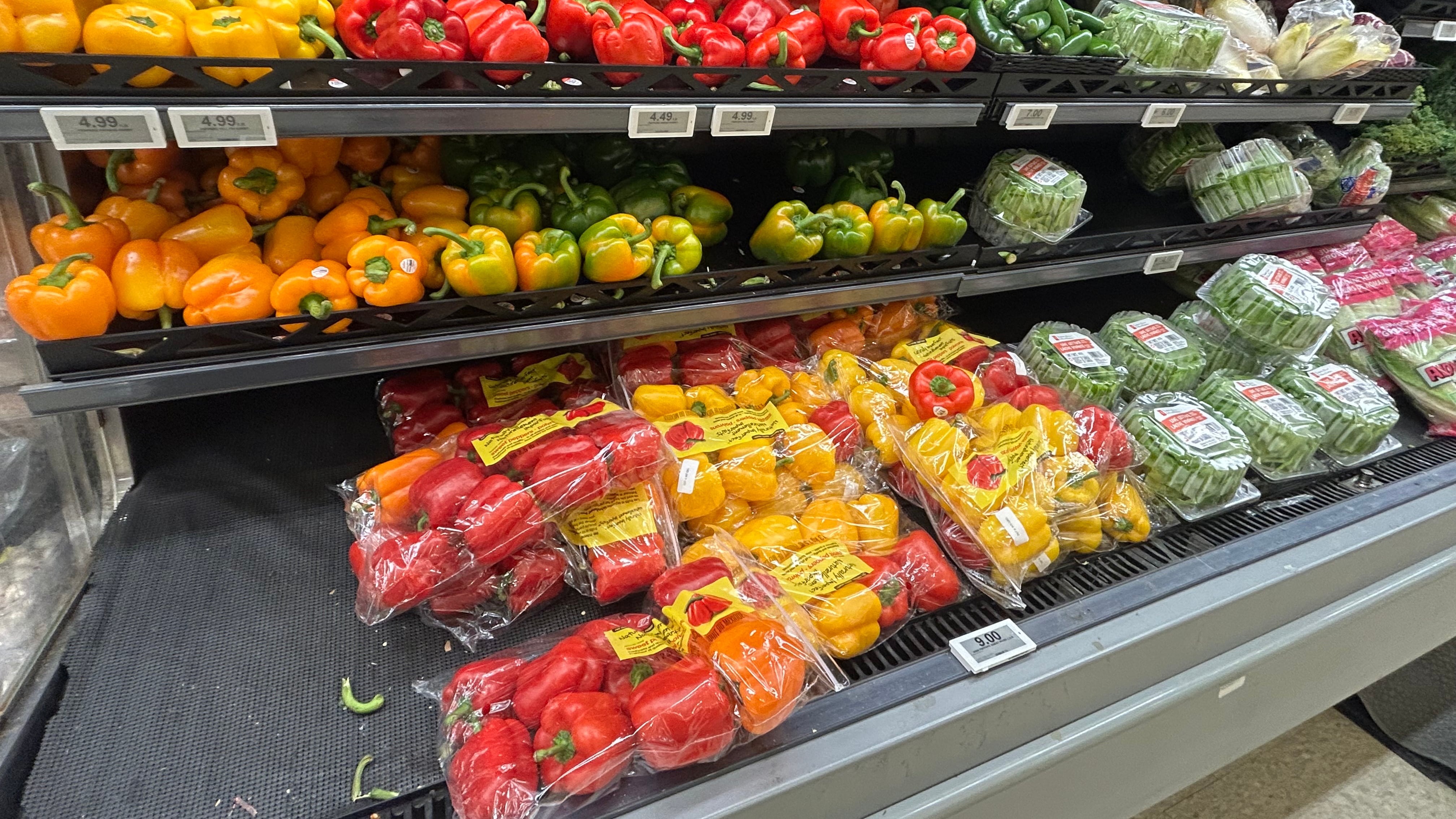 Produce is seen at a grocery store in Halifax. (CTV/Jonathan MacInnis)