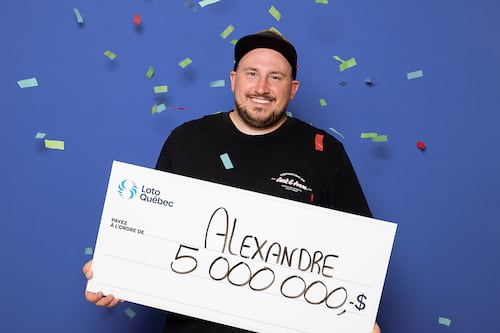 Loterie: il remporte 5 M$ avec un billet à gratter