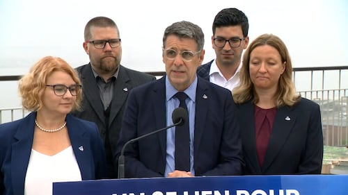 Éric Duhaime dévoile un projet de pont à haubans entre Québec et Lévis évalué à 3 G$