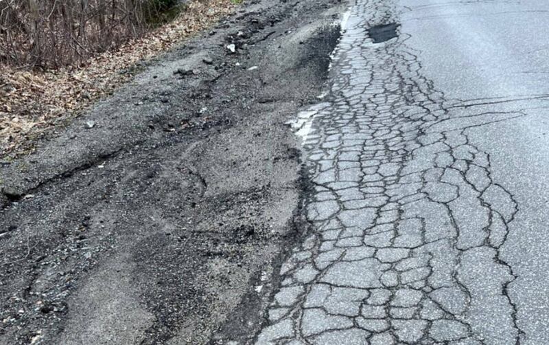 Image du chemin Notch à Chelsea dans le cadre du dossier Les pires routes du Québec 2025 de CAA-Québec.