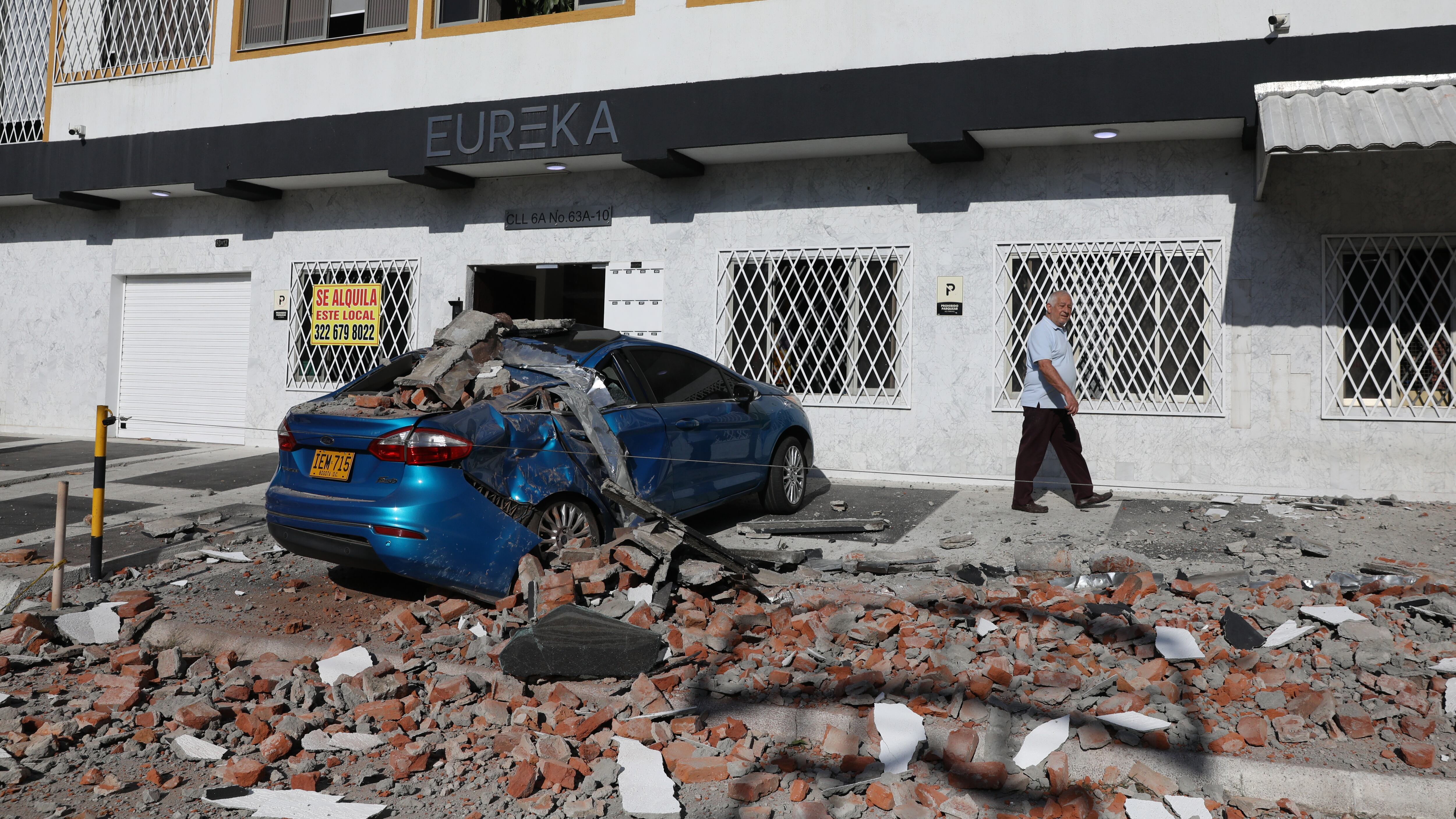 Frappe Un fort séisme frappe la Colombie