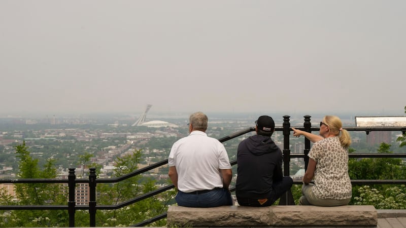 Une «mauvaise qualité de l’air» attendue à Montréal cette fin de semaine en raison des feux de forêt