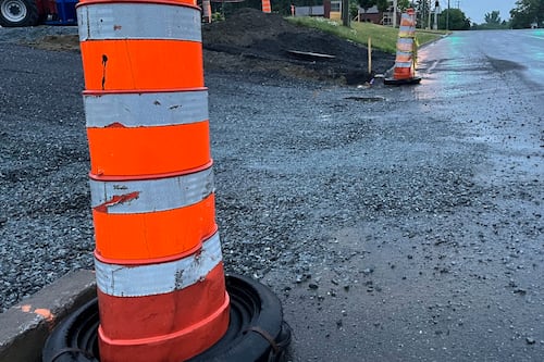 La circulation revue sur Saint-Pierre à Drummondville près de la 55