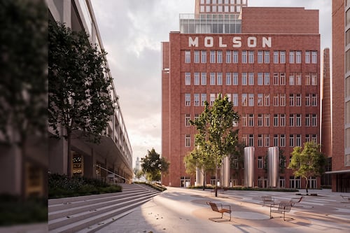 EN IMAGES | Quartier Molson: la transformation de l’ancienne brasserie est lancée