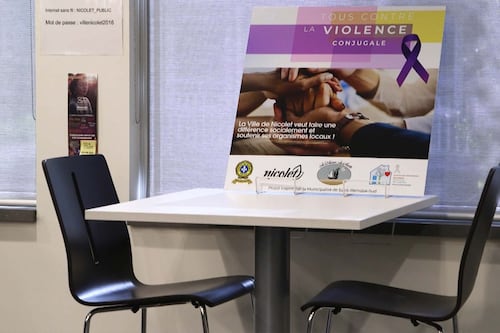 Violence conjugale: Nicolet met en place un filet de sécurité