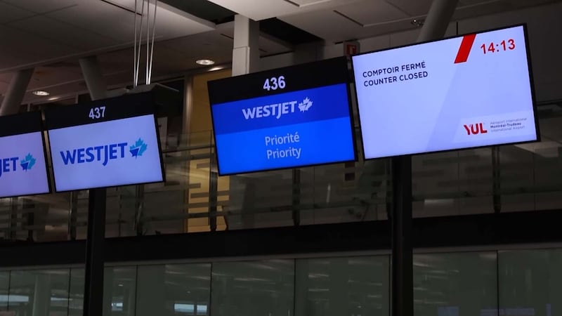 «Très anxiogène»: des passagers dénoncent le manque de communication de WestJet
