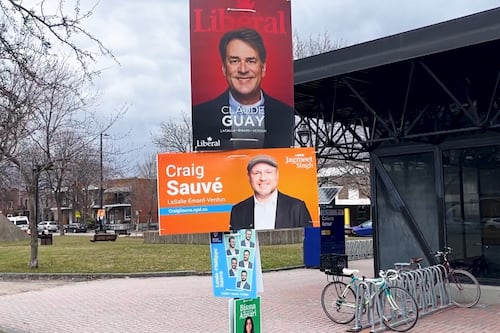 Peu de pancartes électorales en 2025: que se passe-t-il?