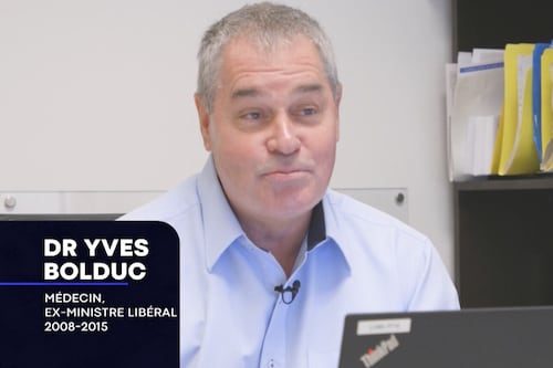 L'ex-ministre Yves Bolduc vole au secours du PLQ