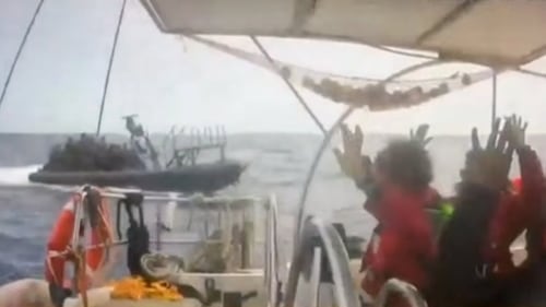 «Flottille pour Gaza»: un ministre d’extrême droite choque avec une vidéo de militants à genoux et mains liées