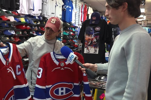 «Printemps Dobeš» et produits dérivés: les Canadiens de Montréal font le bonheur des commerçants