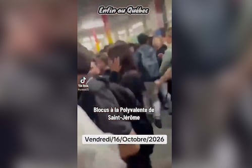 «Blocus» et chaos: 78 élèves suspendus à l’École polyvalente de Saint-Jérôme