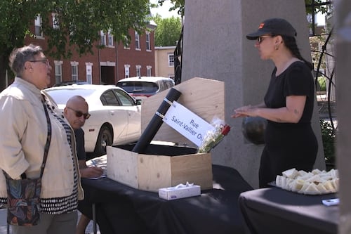 «Veillée funéraire» pour la rue Saint-Vallier Ouest à Québec