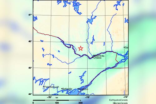 Tremblement de terre en Outaouais