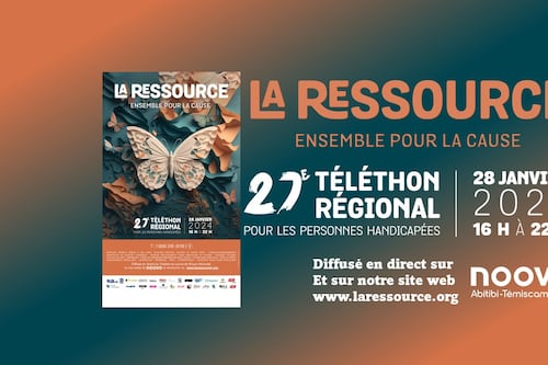 Près de 700,000$ amassés au téléthon de la Ressource en Abitibi-Témiscamingue