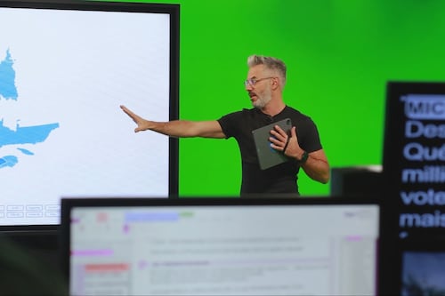«Des mois de travail»: dans les coulisses de «La soirée électorale Noovo Crave»