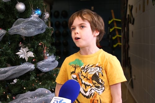 Les souvenirs de Noël des plus jeunes