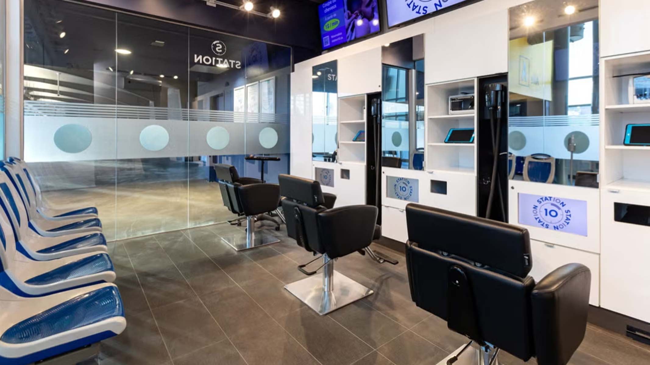 Salon de coiffure Station10 à Longueuil.