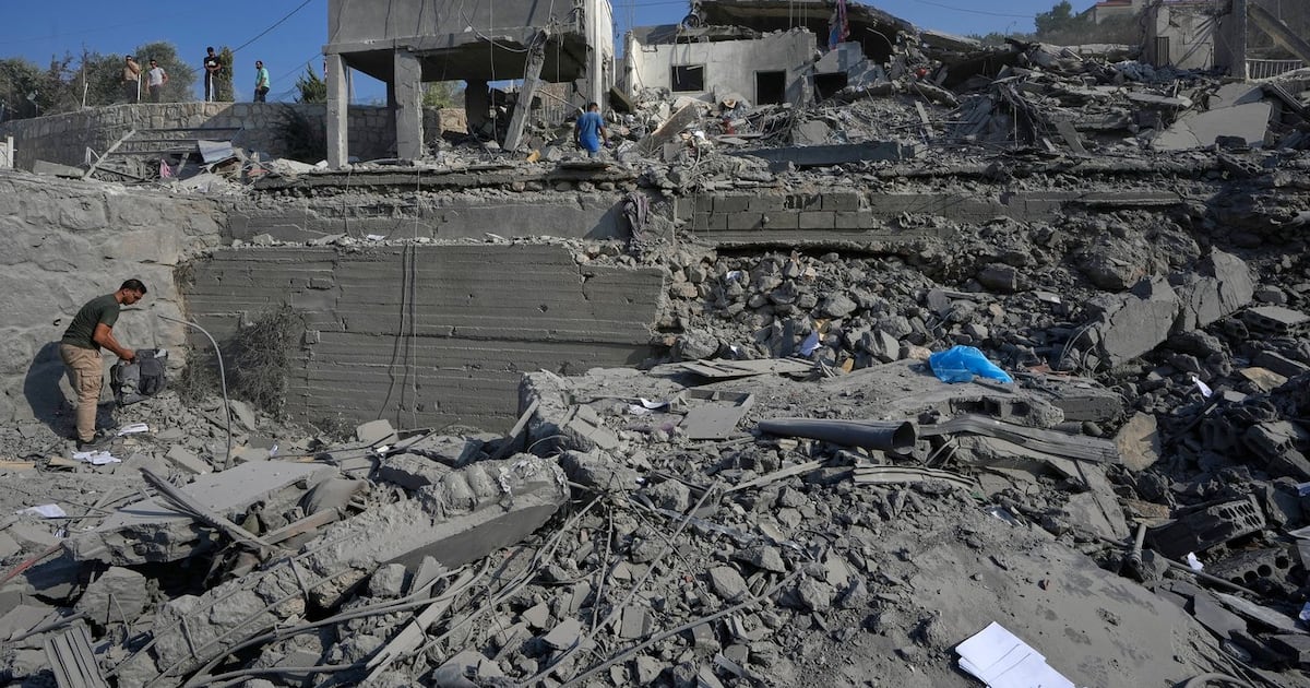 Photo: Noovo Info Liban : onze morts dans des frappes israéliennes au sud du pays