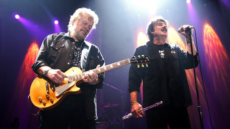 Randy Bachman and Burton Cummings are seen performing in this undated handout photo. (Source: The Guess Who)