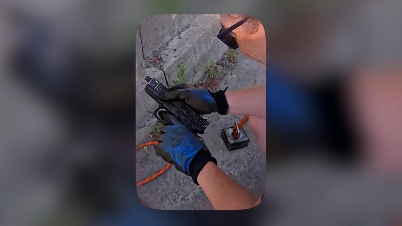 Ils pêchent une arme à feu 3D dans un point d’eau de Montréal