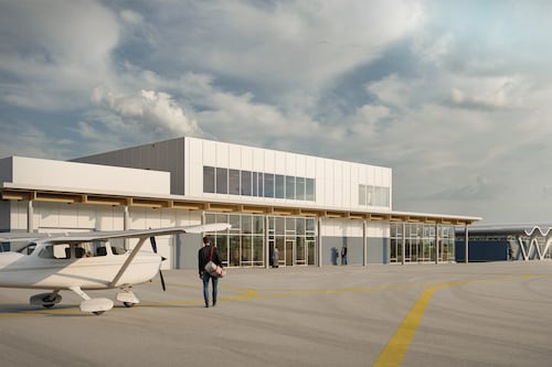Début des travaux de l'aérogare à Trois-Rivières