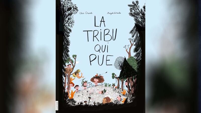 Première de couverture du livre «La tribu qui pue» d'Elise Gravel.