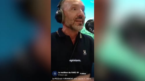 «Anti-vaccin»: Sylvain Bouchard reçoit une vague de haine après une entrevue avec une candidate du PCQ