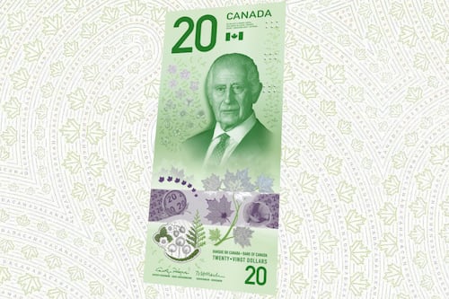 À VOIR | Le roi Charles III remplace la défunte reine sur les billets de 20$