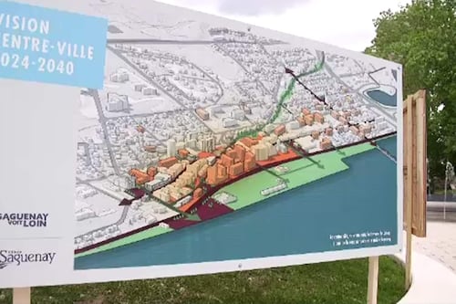 Une «Vision centre-ville 2024-2040» pour Saguenay