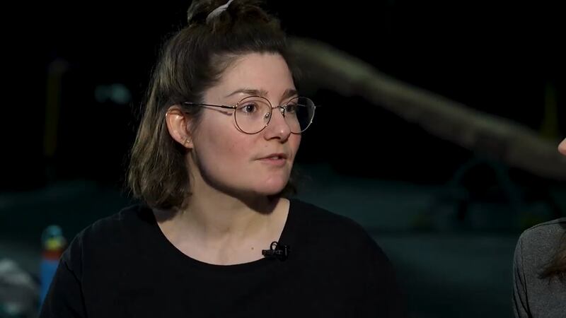 Maude Arseneault, artiste de Machine de cirque en entrevue avec Noovo Info, jeudi 19 février 2026.