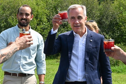 Mark Carney prĂŞte main-forte Ă son candidat dans Chicoutimi-Le Fjord
