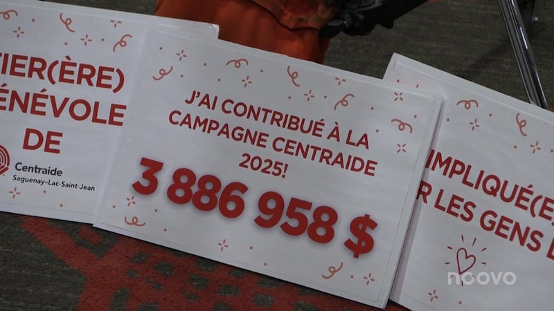 Centraide Saguenay-Lac-Saint-Jean récolte 3,9 millions $