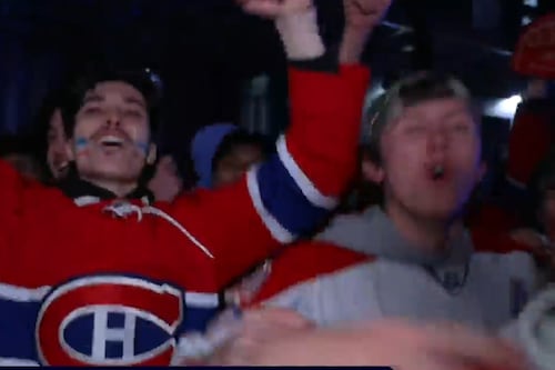 Match #3 de la série Canadiens-Lightning: la foule en délire au Centre Bell