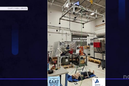 Un prototype de drone de sauvetage militaire développé à Chicoutimi