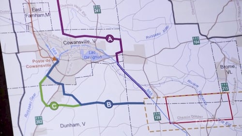 Le projet de ligne électrique dans Brome-Missisquoi loin de faire l'unanimité