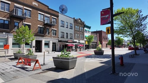 Shawinigan transforme une portion de la 5e rue de la Pointe en rue piétonne