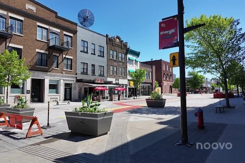 Shawinigan transforme une portion de la 5e rue de la Pointe en rue piétonne