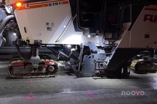 Noovo Info visite le chantier de l'A-410