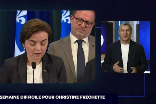 Une semaine difficile pour Christine Fréchette: l'analyse d'Alain Rayes