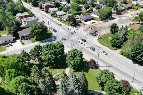 La patience des automobilistes mise à l'épreuve: les travaux continuent sur le boulevard Portland