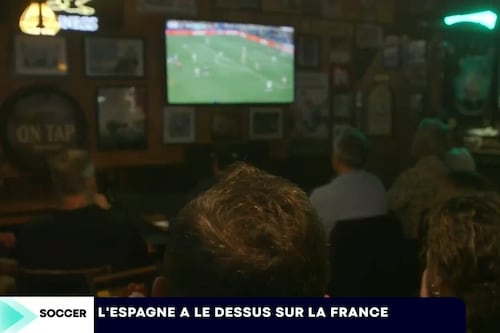 Défaite des Bleus à la Coupe du monde: les partisans français déçus à Québec