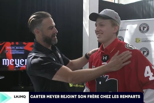 Carter Meyer rejoint son frère avec les Remparts