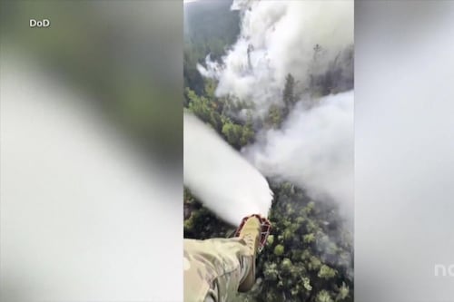 Des scènes apocalyptiques causées par les feux de forêt en Ontario